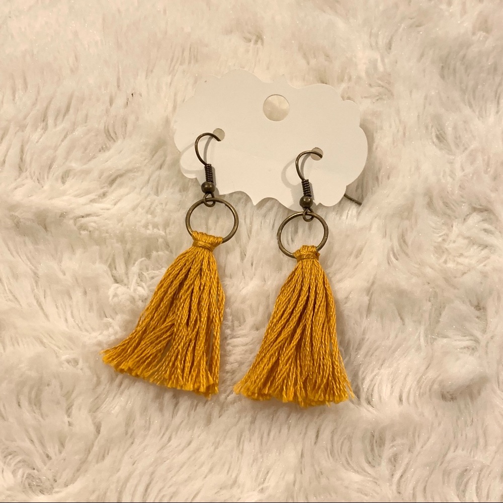 Women’s tassel earrings